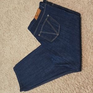 Valentino‎ Mens Dark Wash Boot Cut Jeans